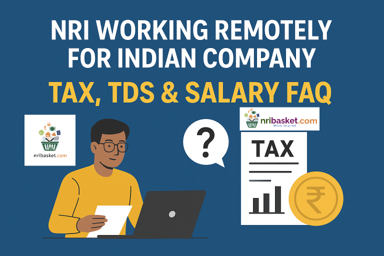 NRI working tax salary FAQs