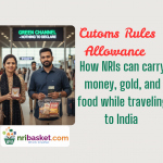 How NRIs Can Carry Money, Gold, and Food While Traveling