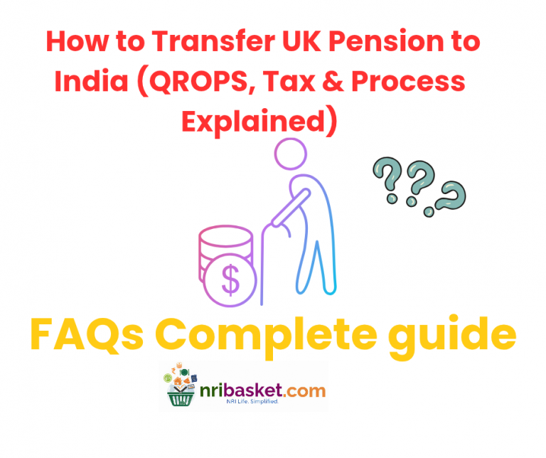 Pension yransfer uk to india Nri Uk