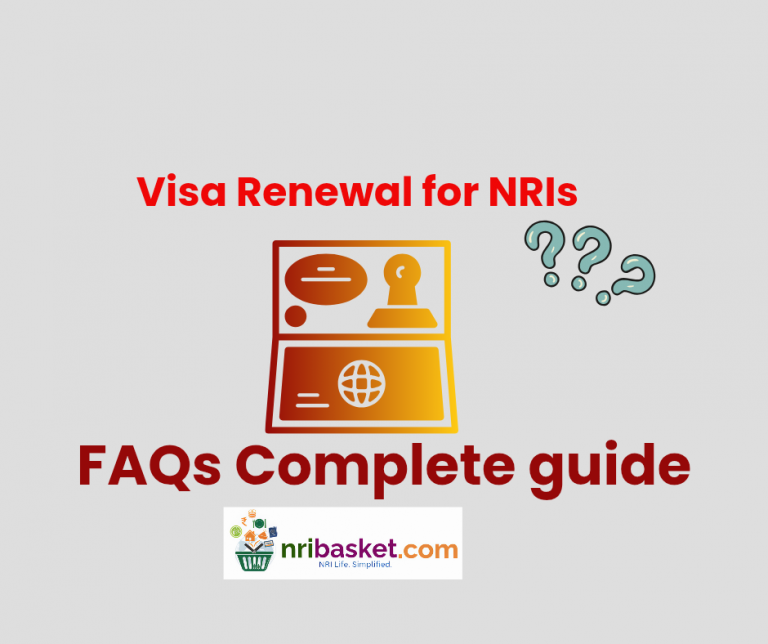 Visa renew fir Nris