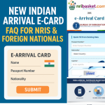 indian e arrival card nris