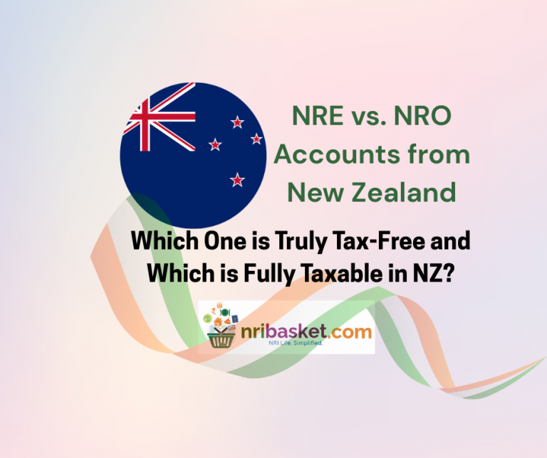 NRE vs. NRO Accounts from New Zealand