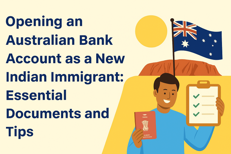 Opening an Australian Bank Account as a New Indian Immigrant