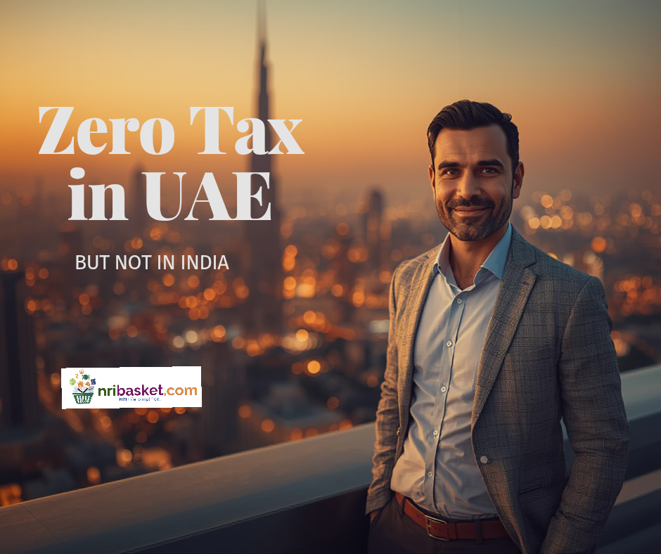 Zero Tax in UAE but not in India